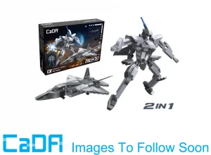Sky Raptor 2-in-1 Mecha Robot Aircraft - 301 pcs