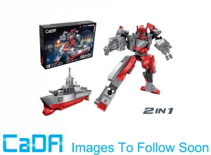 Sky Razor 2-in-1 Mecha Robot Ship - 303 pcs