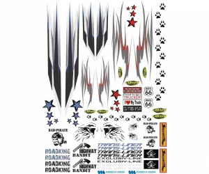 Tamiya Truck Sticker Strip