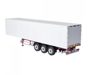 Carson Semi Trailer - 3 Axles - White