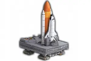 Dragon 1/400 Space Shuttle W/Crawler Trans