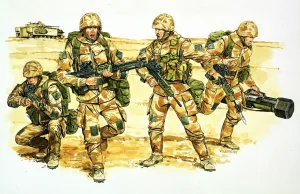 Dragon British Desert Rats **ltd**