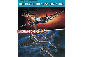 Dragon He219A-0 Uhu/He219A-7 Owl(2 In 1)