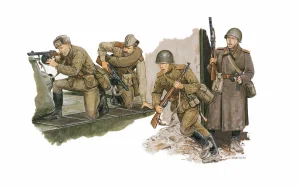 Dragon 1/35 Soviet Motor Rifle Troop (Berlin 1945)