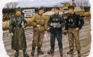 Dragon Kampfgruppe Peiper (Joachim Peiper & Staff - Adrennes 1944)