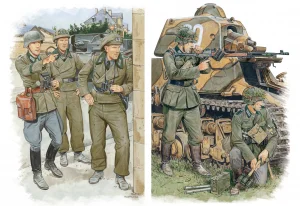 Dragon Blitzkrieg In The West (France 1940) 5 Figures