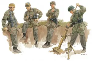 Dragon 1/35 Fallschirmjager 8Cm Granatwerf