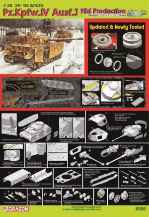 Dragon 1/35 Pzkpfw IV Ausf J Mid (2) Discc