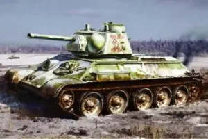 Dragon T-34/76 Mod 1943 W/Commanger Cupola