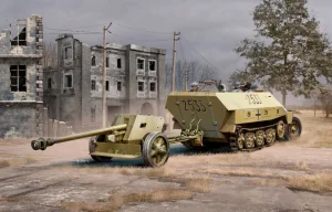Dragon 1/35 Sd.Kfz.251/1 Ausf.D mit 7.5cm PaK 40 (2 in 1)					