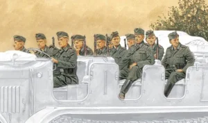 Dragon 1/35 German Half Track Riders