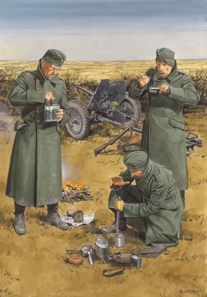Dragon 1/35 Chow Time German Anti Tank Gun