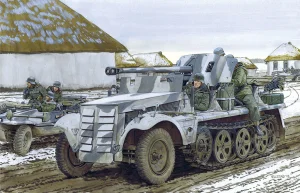 Dragon 1/35 5Cm Pak 38 Auf Zugkarfteagen