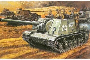 Dragon 1/35 Jsu-122 Vs Panzerjager(3 In 1)