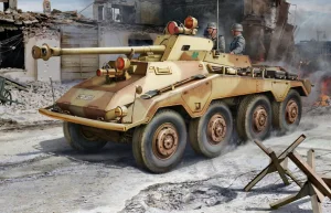 Dragon 1/35 Sd.Kfz.234/4 Panzerspähwagen w/Night Vision Falke					