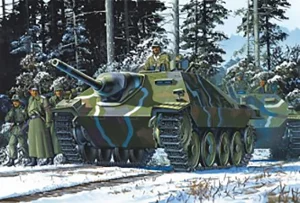 DRAGON 1/35 Jagdpanzer/Flammpanzer 38 Mid Production		