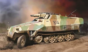 DRAGON 1/35 Sd.Kfz.251/9 Ausf.D w/7.5cm KwK 37 (L/24)					