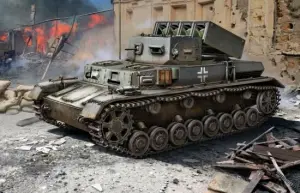 Dragon 1/35 Raketenwerfer auf Fahrgestell Pz.Kpfw.IV					
