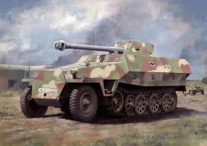 1/35 SDKFZ 251/22 AUSF W/7.5CM