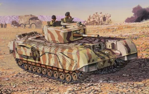 Dragon 1/72 British Churchill Mk III