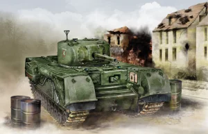 Dragon 1/72 Churchill Mk IV Na75