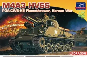 Dragon 1/72 M4A3 Hvss Poa-Cws-H5