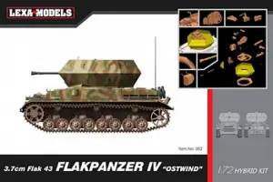 1/72 3.7CM FLAK 43 FLAK PZR IV