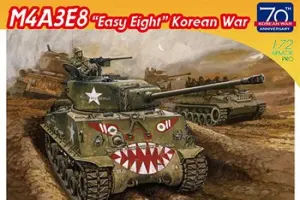 Dragon 1/72 M4A3E8 Easy Eight Korean War
