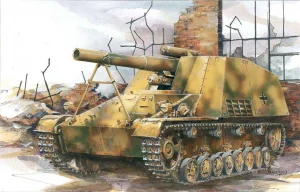 Dragon 1/72 Sdkfz 165 Hummel Early Prod