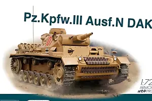 Dragon 1/72 Pzkpfw III Ausf N DAK W/Neo