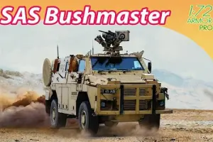 Dragon 1/72 Sas Bushmaster Pmv