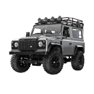 Grey 1:14 Land Rover Defender 90 RC Crawler Pro
