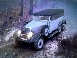 Typ G4 Soft Top - WWII German Personnel Car