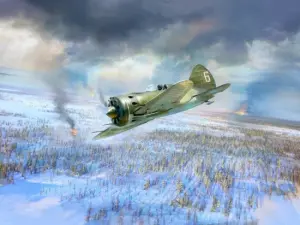 I-16 Type 17 - WWII Soviet Fighter Plane