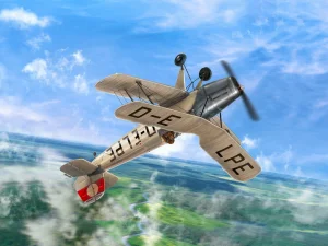 Bücker Bü 131B - German Training Aircraft