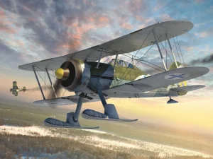 J-8 Gladiator - WWII Swedish Fighter Plane