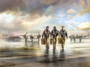 USAAF Pilots (1941-1945) (3 figures)