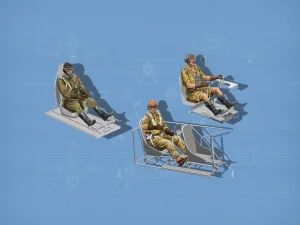 WWII Allies Pilots in the cockpit (British - American - Soviet)
