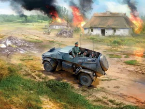 Sd.Kfz. 247 Ausf.B with Crew