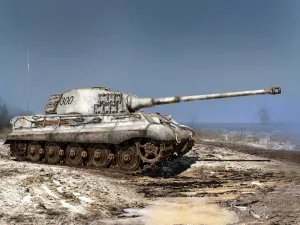 Pz.Kpfw.VI Ausf.B King Tiger with Henschel Turret (late production) - WWII German Heavy Tank