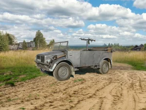 Kfz.70 with MG 34 - WWII German Military Vehicle
