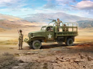 WWII US Military Patrol (G7107 with MG M1919A4)