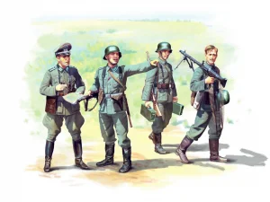 German Infantry (1939-1942) (4 figures)