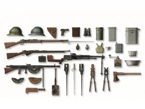 WWI French Infantry Weapon and Equipment