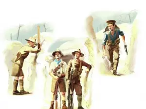 ANZAC Infantry (1915) (4 figures)