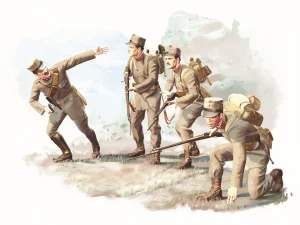 Italian Infantry (1915) (4 figures)