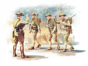 US Infantry (1917) (4 figures)