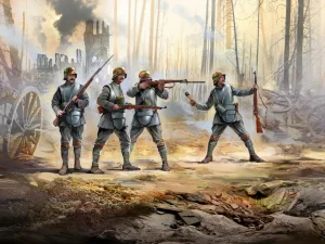 WWI German Infantry in аrmor