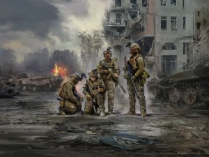 Quietly came - quietly went… - Special Operations Forces of Ukraine (4 figures)
