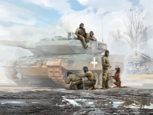 Leopard crew of the Armed Forces of Ukraine